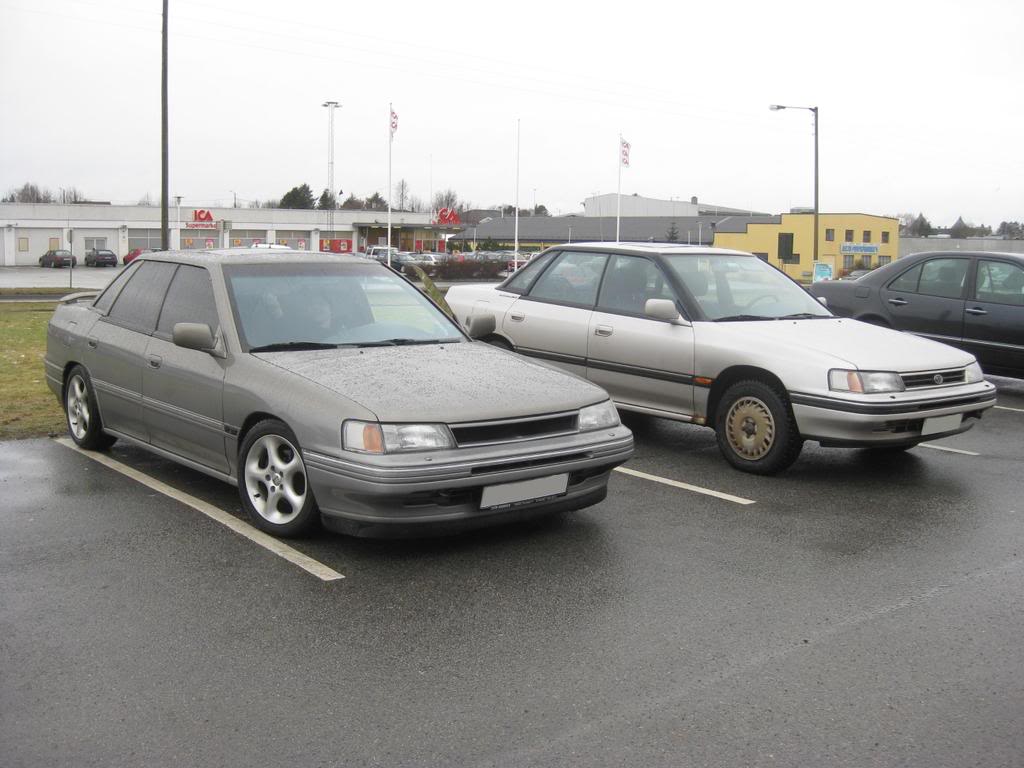 Subaru Legacy sedan 1990 ...