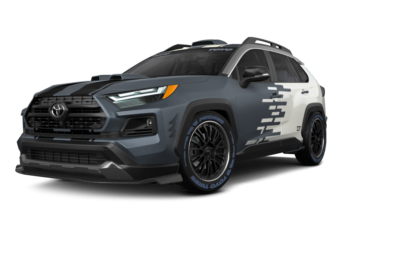 Accessori Toyota Rav 4 2019- – cromo, kit carrozzeria, coperture